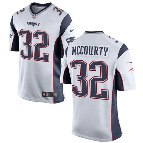 Youth Game Devin McCourty Nike Jersey White Road - #32 NFL New England Patriots